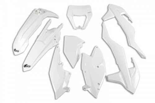 Plastic kit fits ktm exc - kit,