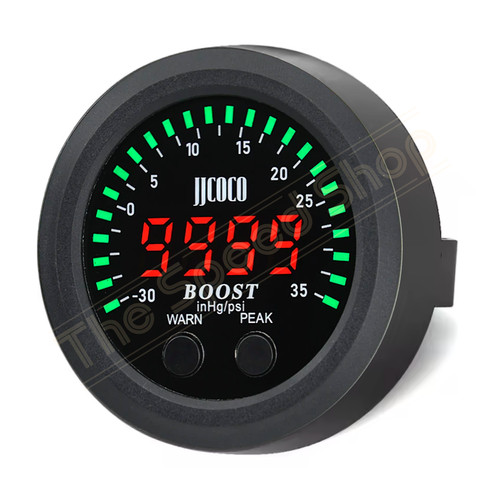 Digital boost gauge psi 52mm - gauge,