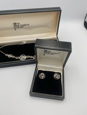 RENNIE MACKINTOSH Jewellery Set Sterling Silver CJL Carrick Vintage Retro BOXED