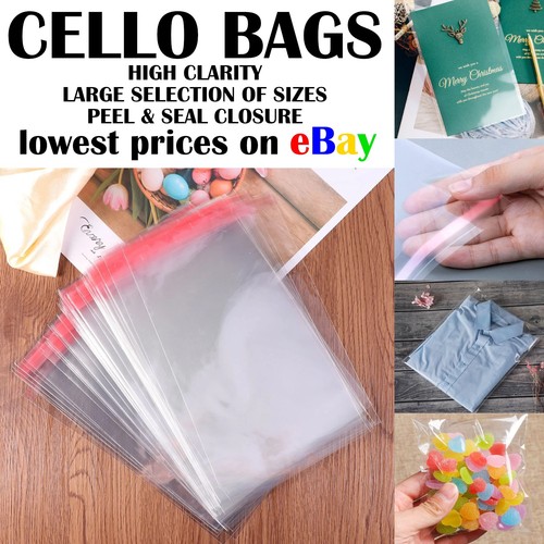 Cellophane bags self seal - bags, a3