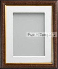 Mahogany Effect Picture Frame