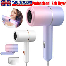 Hair Dryer Professional Household Electric Negative Ionic Hairdryer Foldable UK
