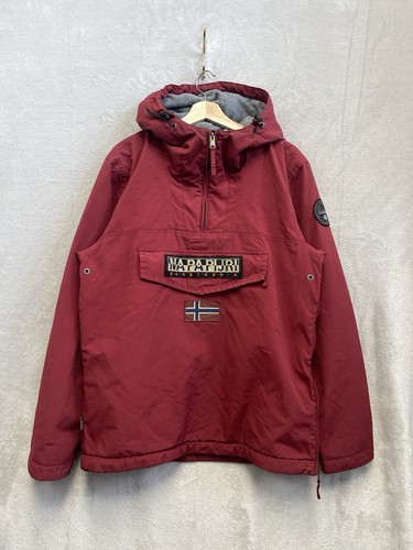 Napapijri burgundy regular fit - burgundy,