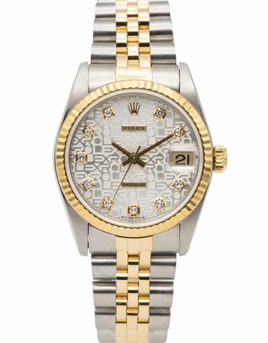Rolex datejust 68273 silver - datejust,