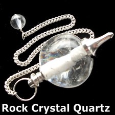 Genuine Gemstone Crystal Ball Dowsing Pendulum Variety of Dowsers UK Seller