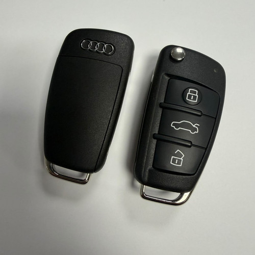 Audi flip key fob button - 3,