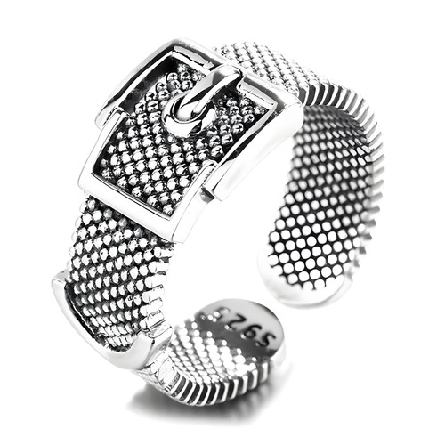 925 sterling silver belt - silver,