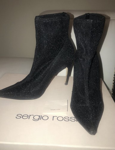 Sergio rossi black lurex - black,
