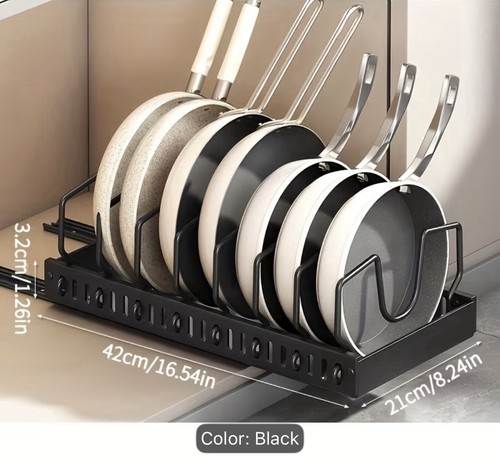 Saucepan divider storage - saucepan,