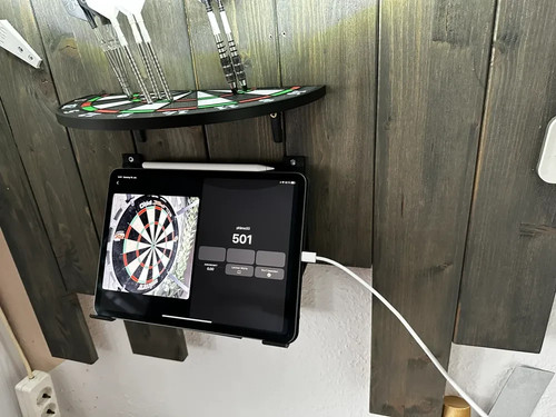 Dartboard ipad holder mount - holder,