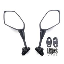 Left & Right Rearview Mirrors For Suzuki SV650 SV650S SV1000 SV1000S Black