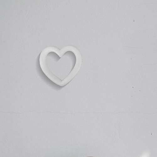 4pcs foam heart wreaths for - foam,