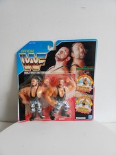 WWF Bushwhackers Butch Luke Hasbro Wrestling Figures Boxed 