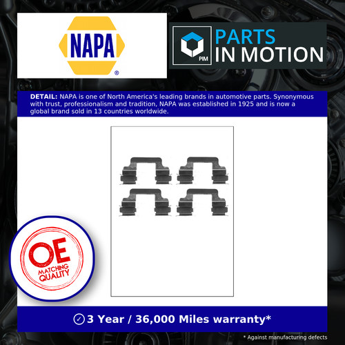 Brake pad fitting kit fits - kit,