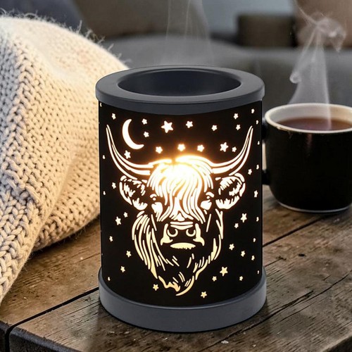 Highland cow oil burner - cow,