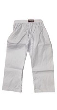 Karate Taekwondo & martial arts Trousers Polyester Cotton in white 7oz