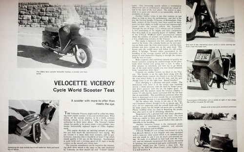 1962 velocette viceroy scooter - velocette,