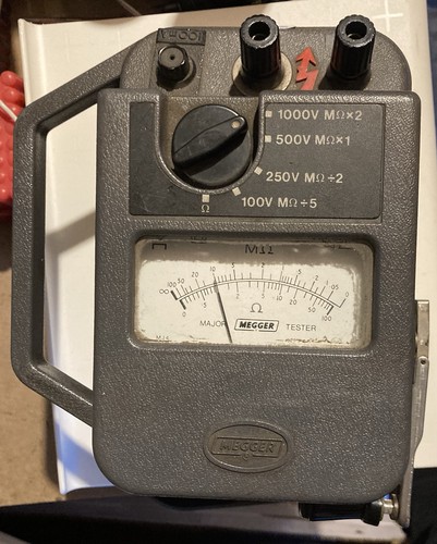 Retro vintage megger - retro,