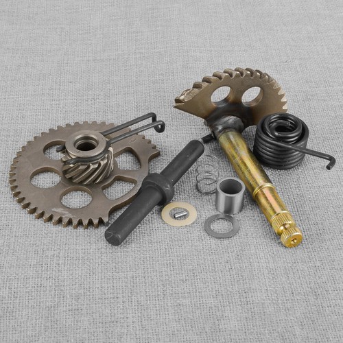 Kick start shaft gear set - kick,