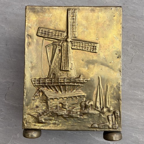 Vintage embossed brass - vintage,