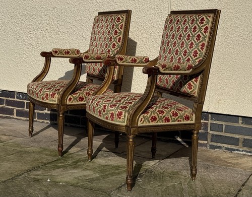 Pair vintge antique louis - pair, of
