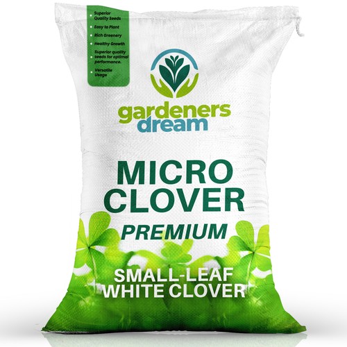 Micro white clover - white,