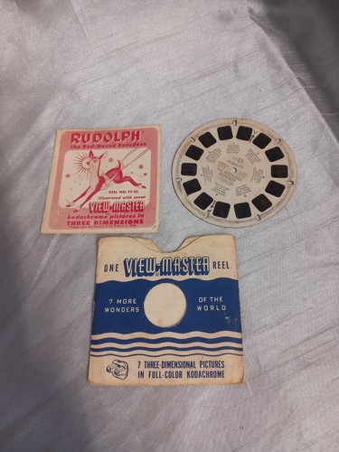 Viewmaster reel rudolph the - viewmaster,