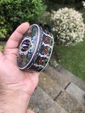 Antique Austrian Enamel Solid