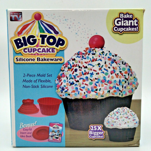 Big top cupcake silicone giant - big,