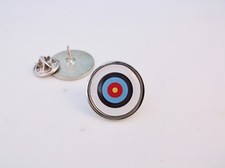ARCHERY ARCHERS TARGET LAPEL