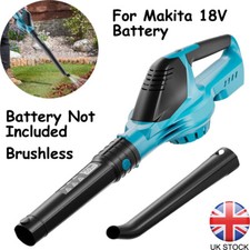Leaf Blower Cordless for Makita 18V battery for Lawn Care, Patio, Blowing Leaves