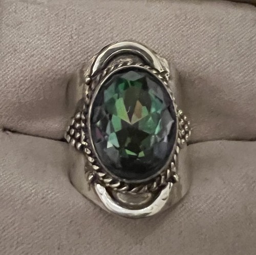 Sterling silver mystic topaz - sterling,