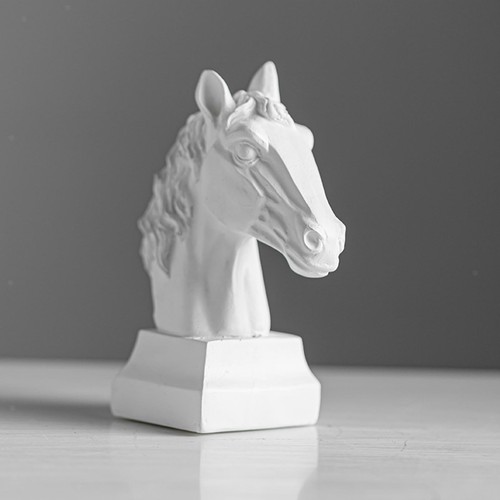 Horse head statue - statue,,