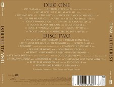 TINA TURNER - ALL THE BEST NEW CD