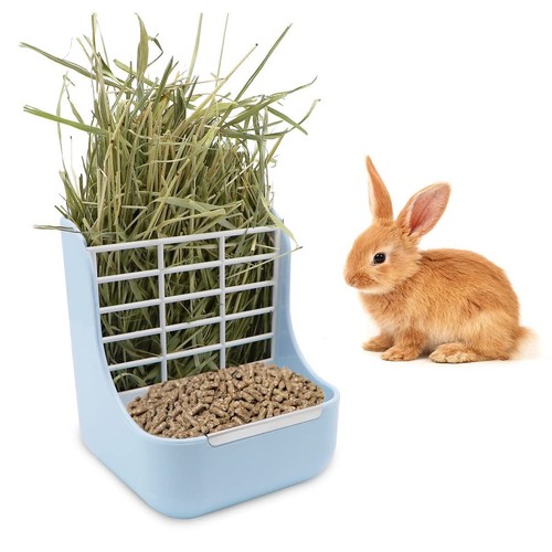 Rabbit hay feeder guinea pig - hay,