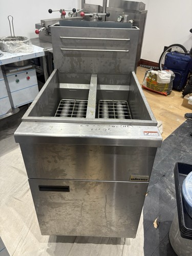 Two tank chips fryer - tank,