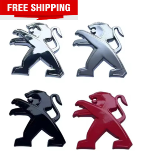 Peugeot car front emblem metal - emblem,