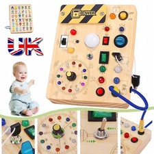 Montessori Busy Board for Kids and Toddlers | Baby Activity Board | Toddler Gift