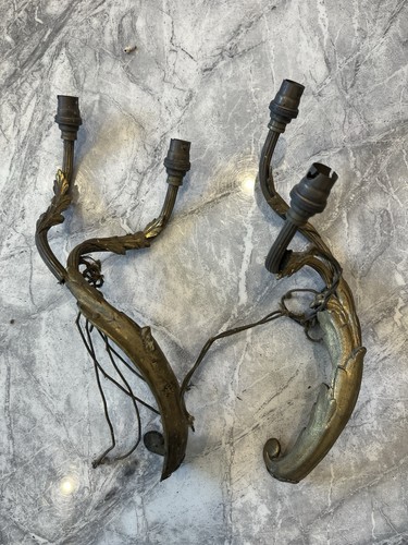Unusual pair antique french - unusual,
