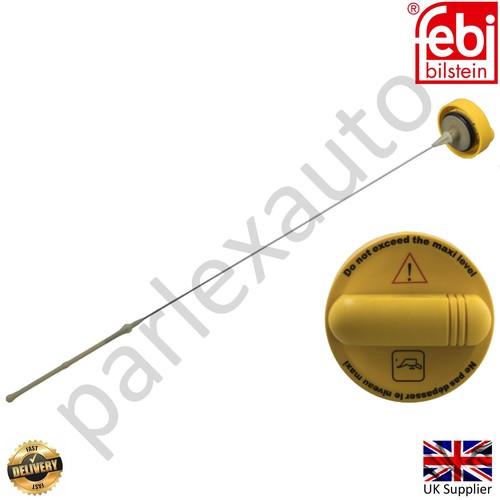 Oil dipstick with - oil, filler