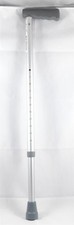 Aluminium Walking Stick Straight Neck Medium PVC Handle 710mm  965mm (28" - 38")