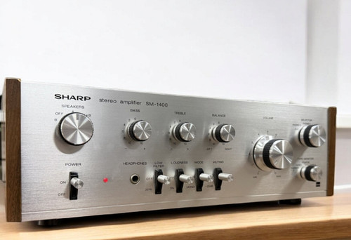 Sharp 1400 stereo - sharp, amplifier