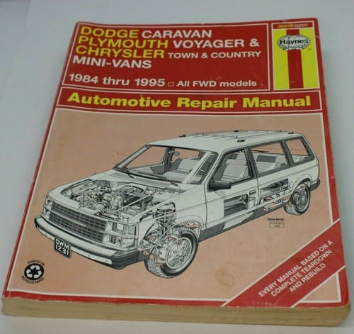 Haynes repair manuel - repair, 1984-1995