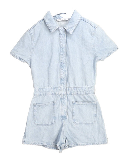 Zara denim playsuit - denim, romper
