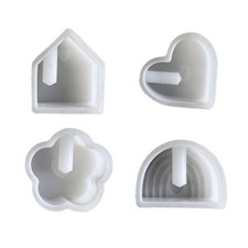 Unique Rainbow Designed Silicone Planter Mould for Concrete Garden Decoration
