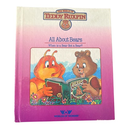 Vintage teddy ruxpin - teddy, all