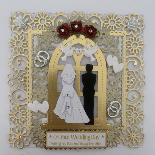 Large wedding card topper - ,