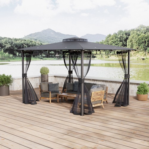 Grey full iron double roof - grey,