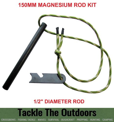 Magnesium flint steel striker - magnesium,