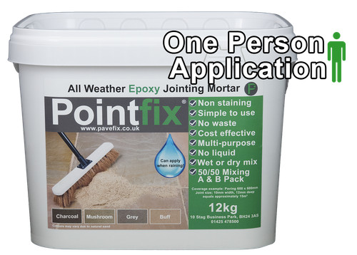 Pointfix 12kg charcoal all - charcoal,
